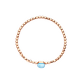 Bigli Mini Sweety Blue Topaz Flexible Bracelet Bigli Mini Sweety Blue Topaz Flexible Bracelet