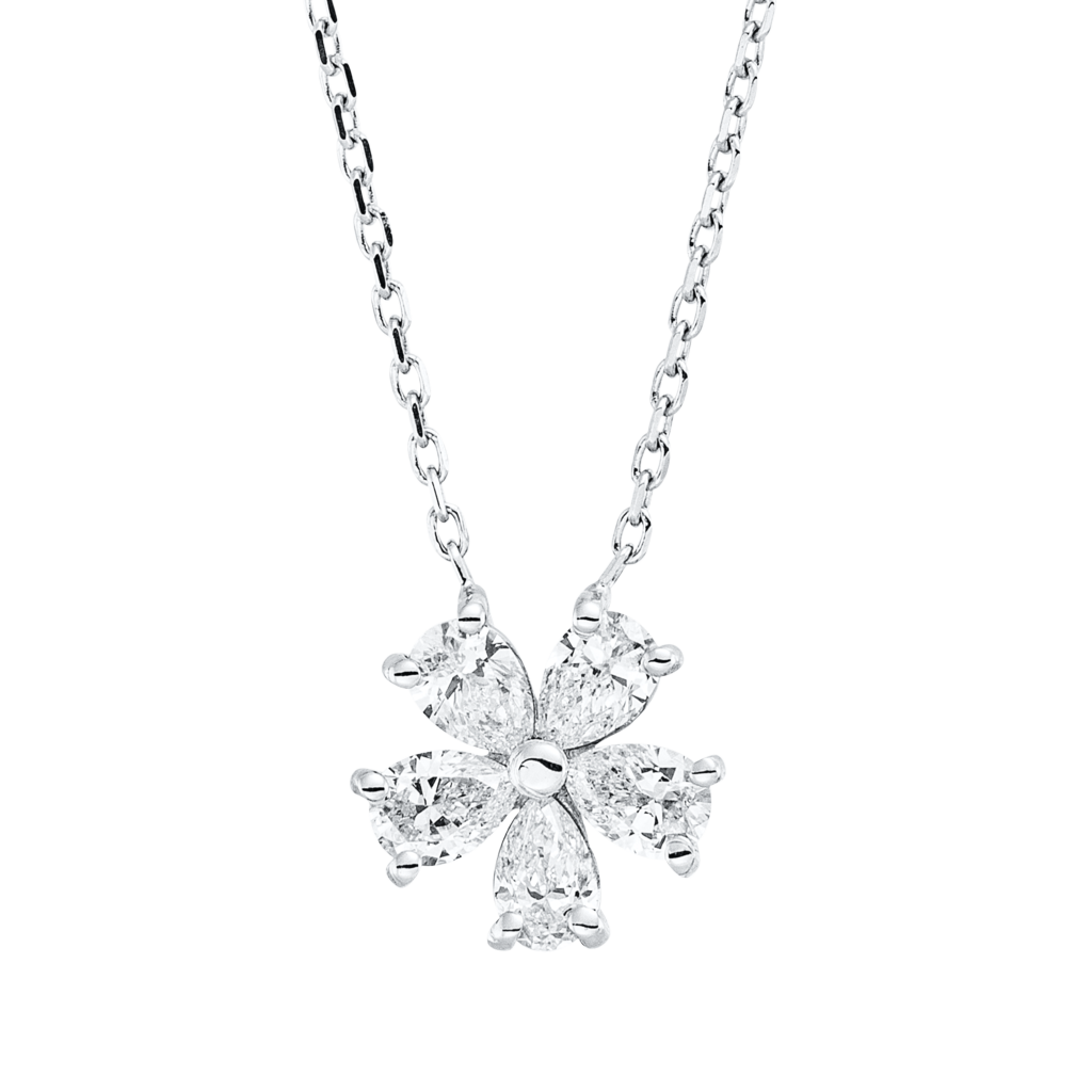 Brogle Classic necklace with diamond pendant