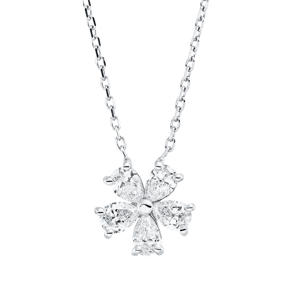 Brogle Classic necklace with diamond pendant Brogle Classic necklace with diamond pendant