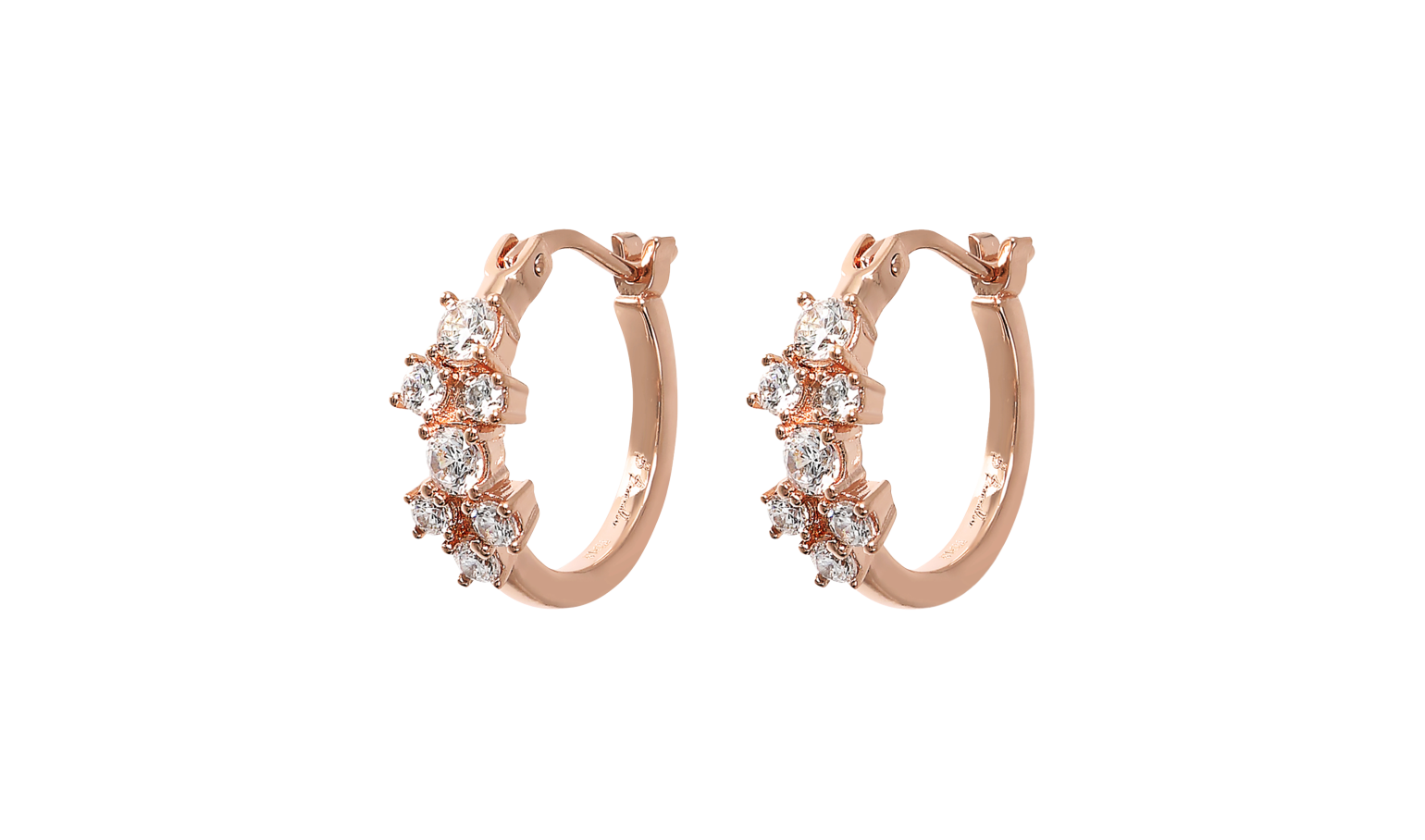 Bronzallure Altissima hoop earrings Bronzallure Altissima hoop earrings