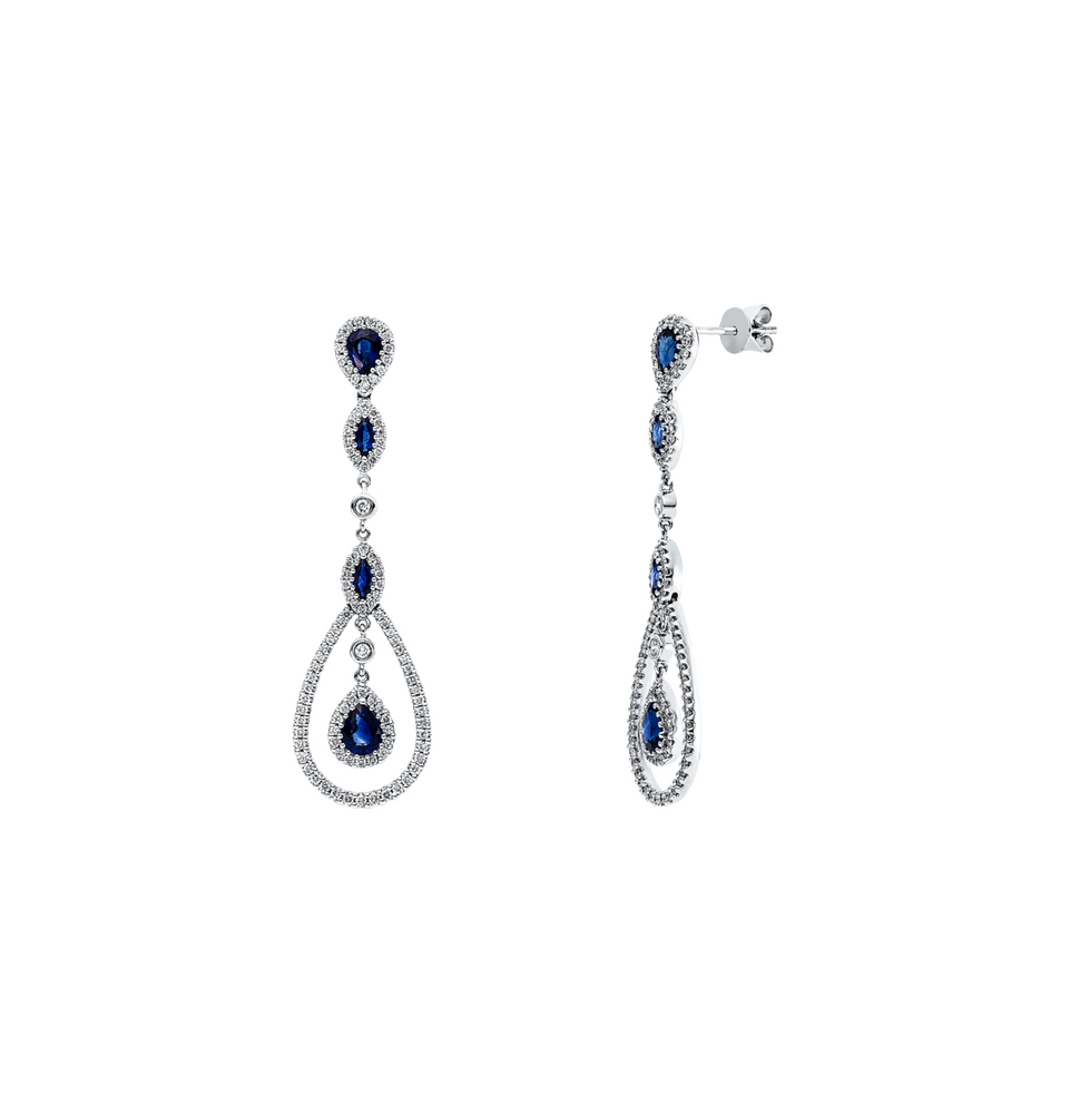 Brogle Selection coloured stone earrings Brogle Selection coloured stone earrings