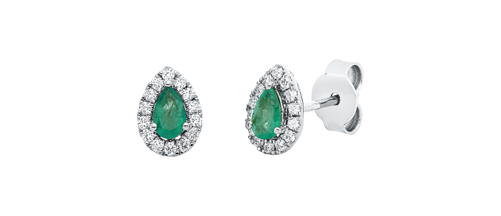 Brogle Classic emerald stud earrings Brogle Classic emerald stud earrings