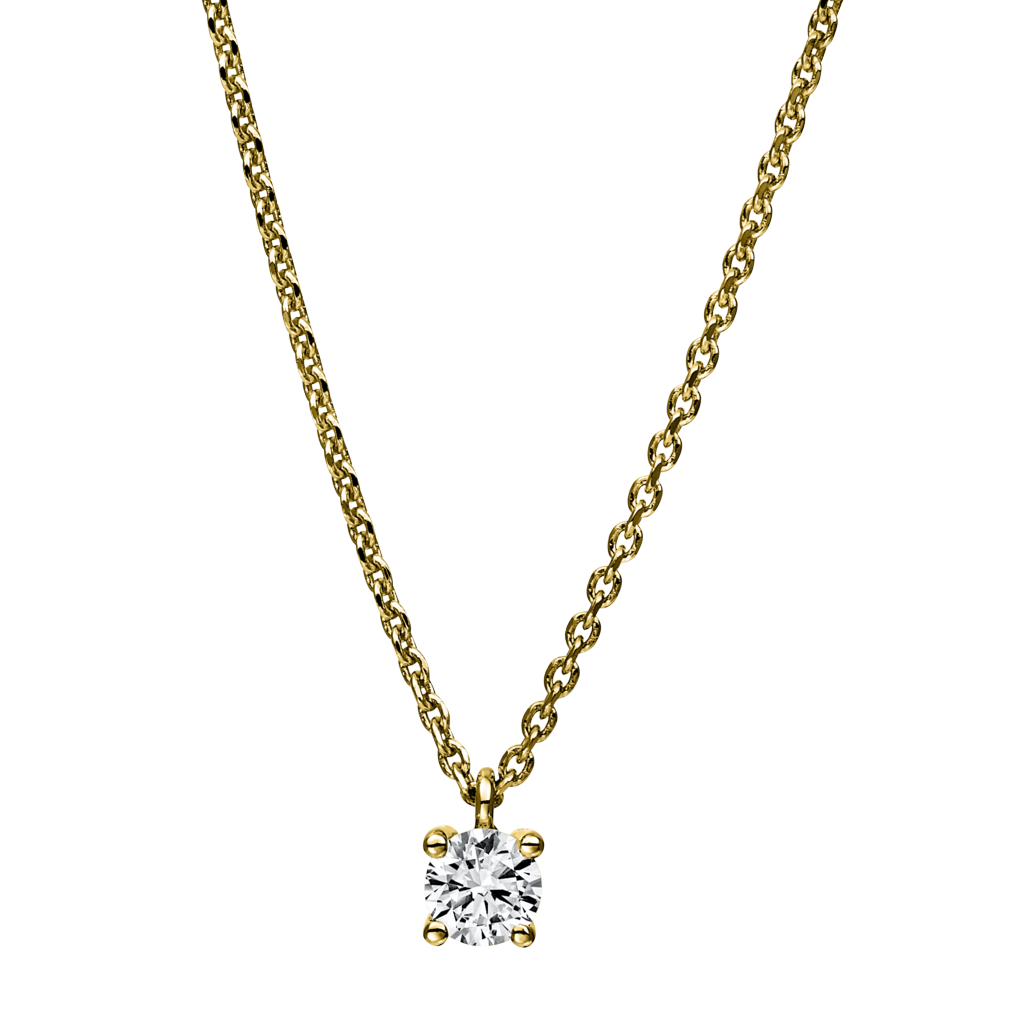 Brogle solitaire necklace Julia up to 0.25 carat Brogle solitaire necklace Julia up to 0.25 carat