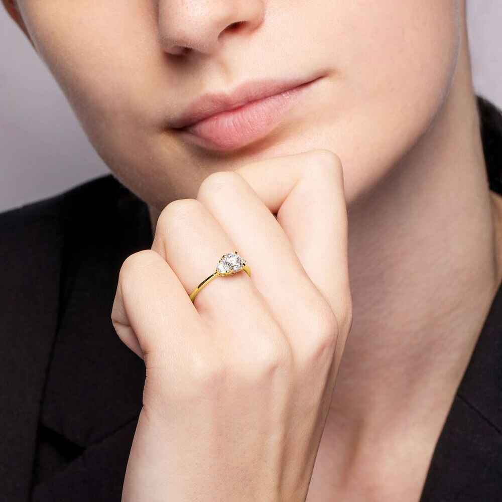 Brogle solitaire ring