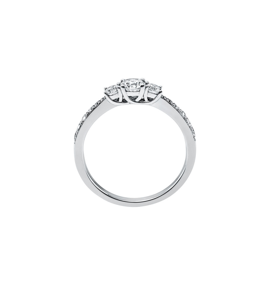 Brogle Solitaire Ring Trio Brogle Solitaire Ring Trio