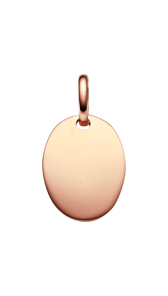 Brogle Classic engraved pendant "Oval" in gold Brogle Classic engraved pendant "Oval" in gold