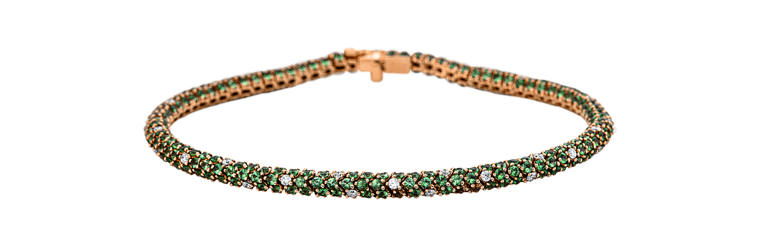 Brogle Selection Tsavoritarmband Brogle Selection Tsavoritarmband