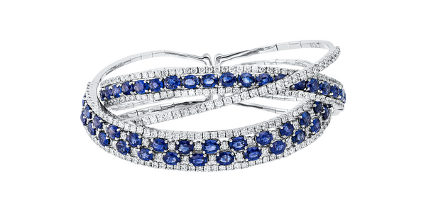 Brogle Selection sapphire bangle