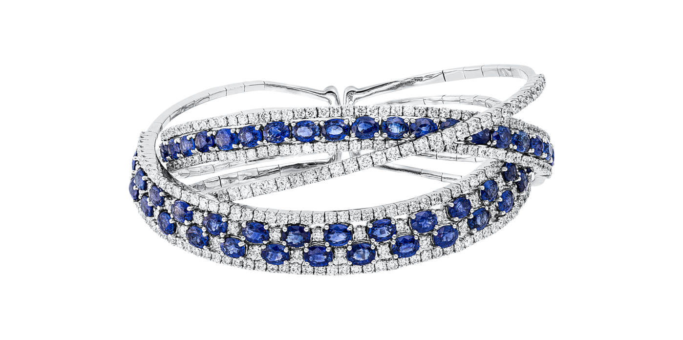 Brogle Selection sapphire bangle Brogle Selection sapphire bangle