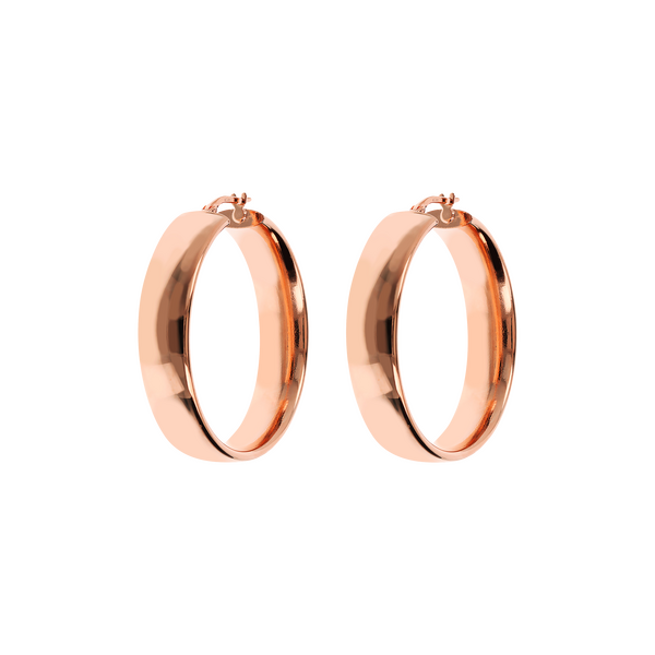 Bronzallure Purezza hoop earrings