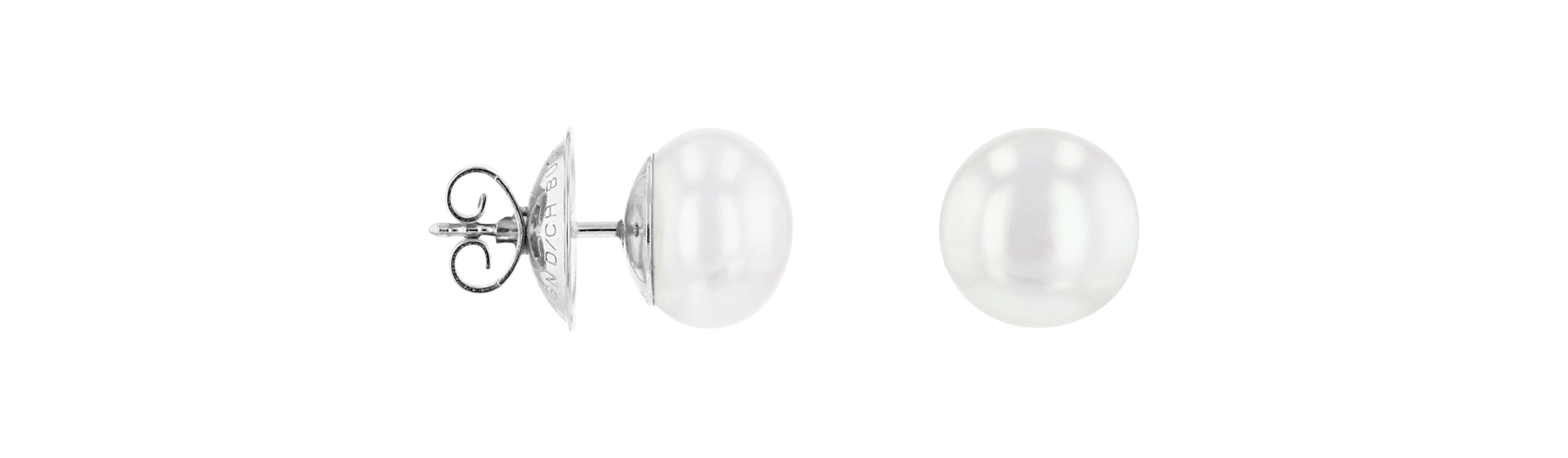 Brogle Classic freshwater pearl stud earrings Brogle Classic freshwater pearl stud earrings