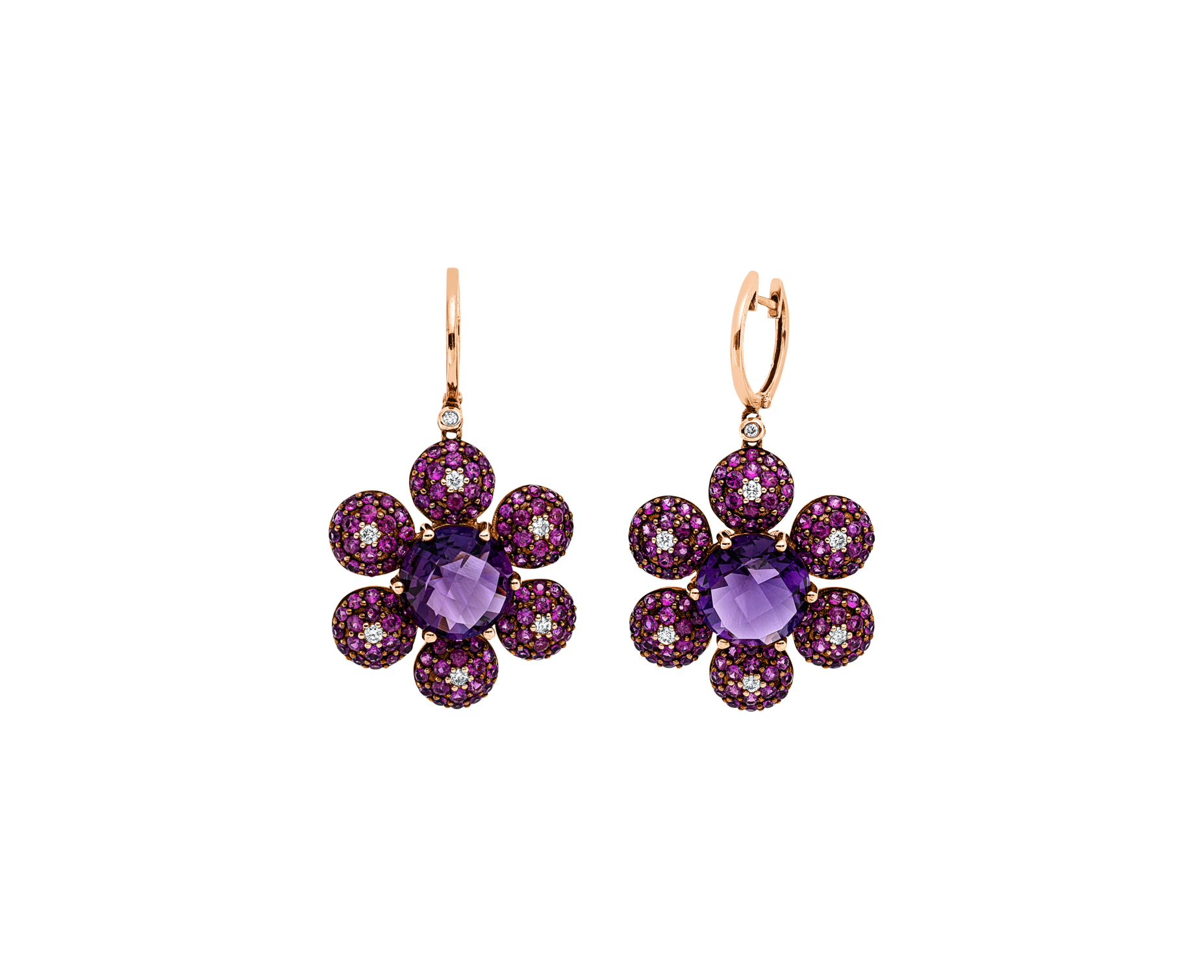 Brogle Selection Farbsteinohrhänger Brogle Selection Farbsteinohrhänger