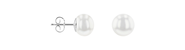 Brogle Classic freshwater pearl stud earrings Brogle Classic freshwater pearl stud earrings