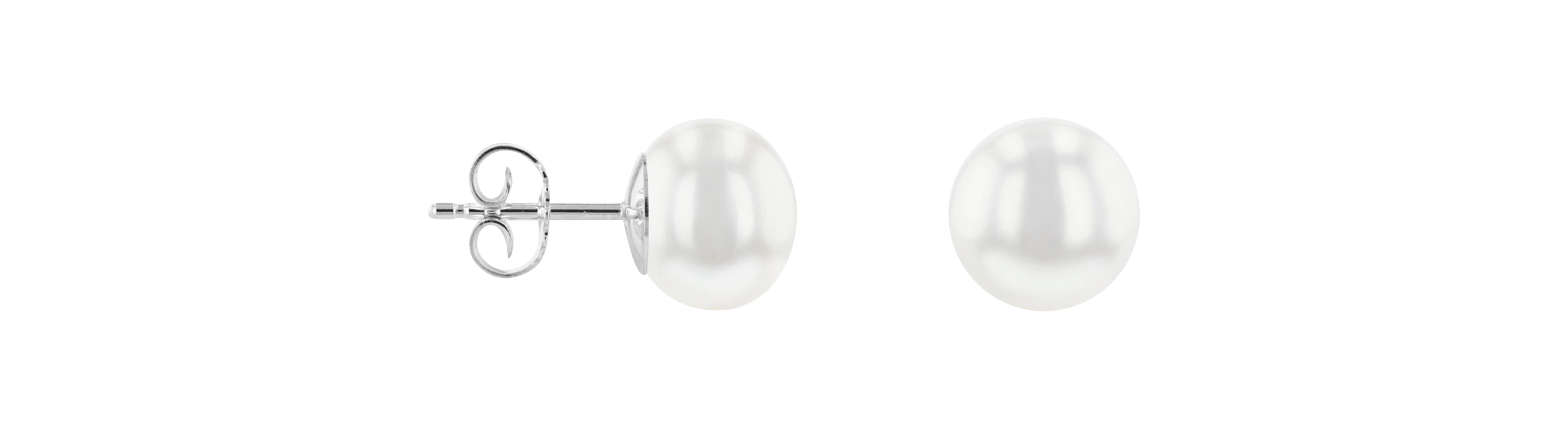 Brogle Classic freshwater pearl stud earrings Brogle Classic freshwater pearl stud earrings