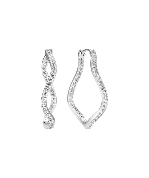 SIF Jakobs Ellera Waves hoop earrings SIF Jakobs Ellera Waves hoop earrings
