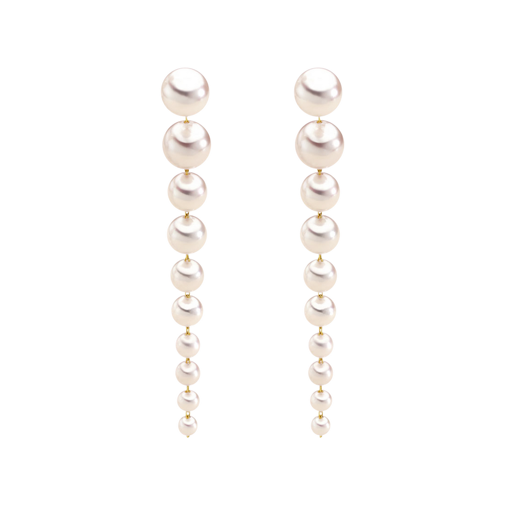 Brogle Selection Ocean Akoya pearl stud earrings