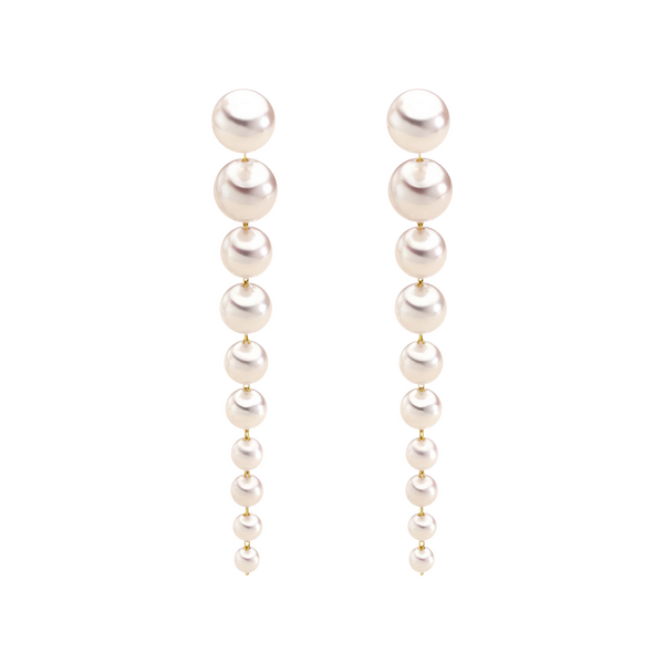 Brogle Selection Ocean Akoya pearl stud earrings