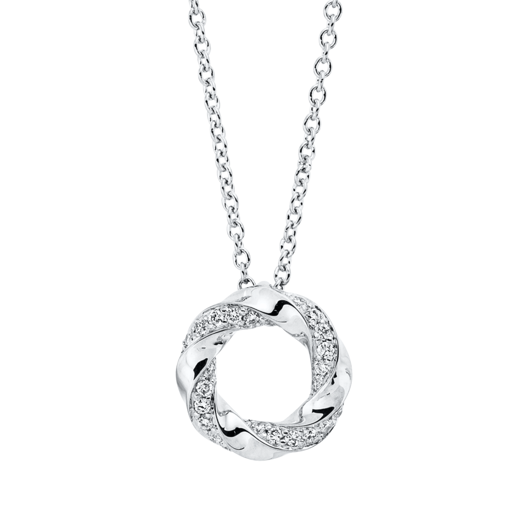 Brogle Classic Kette mit Diamantanhänger