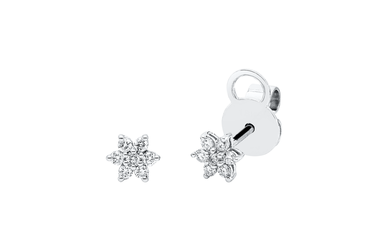 Brogle Classic diamond stud earrings