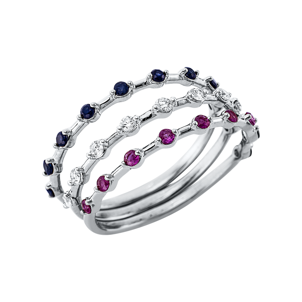 Brogle Selection Royal colored stone ring