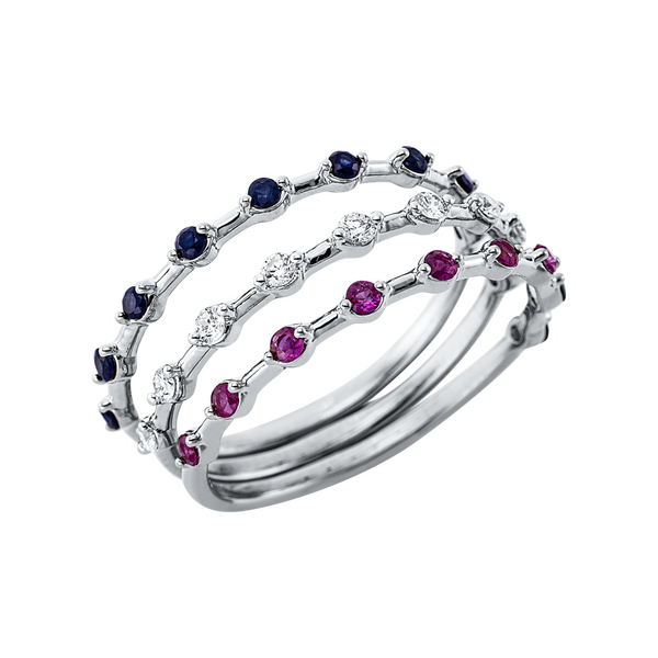 Brogle Selection Royal colored stone ring