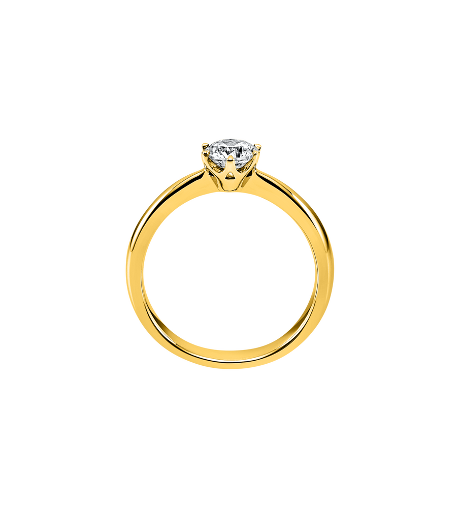 Brogle Selection Marie solitaire ring up to 0.5 carat