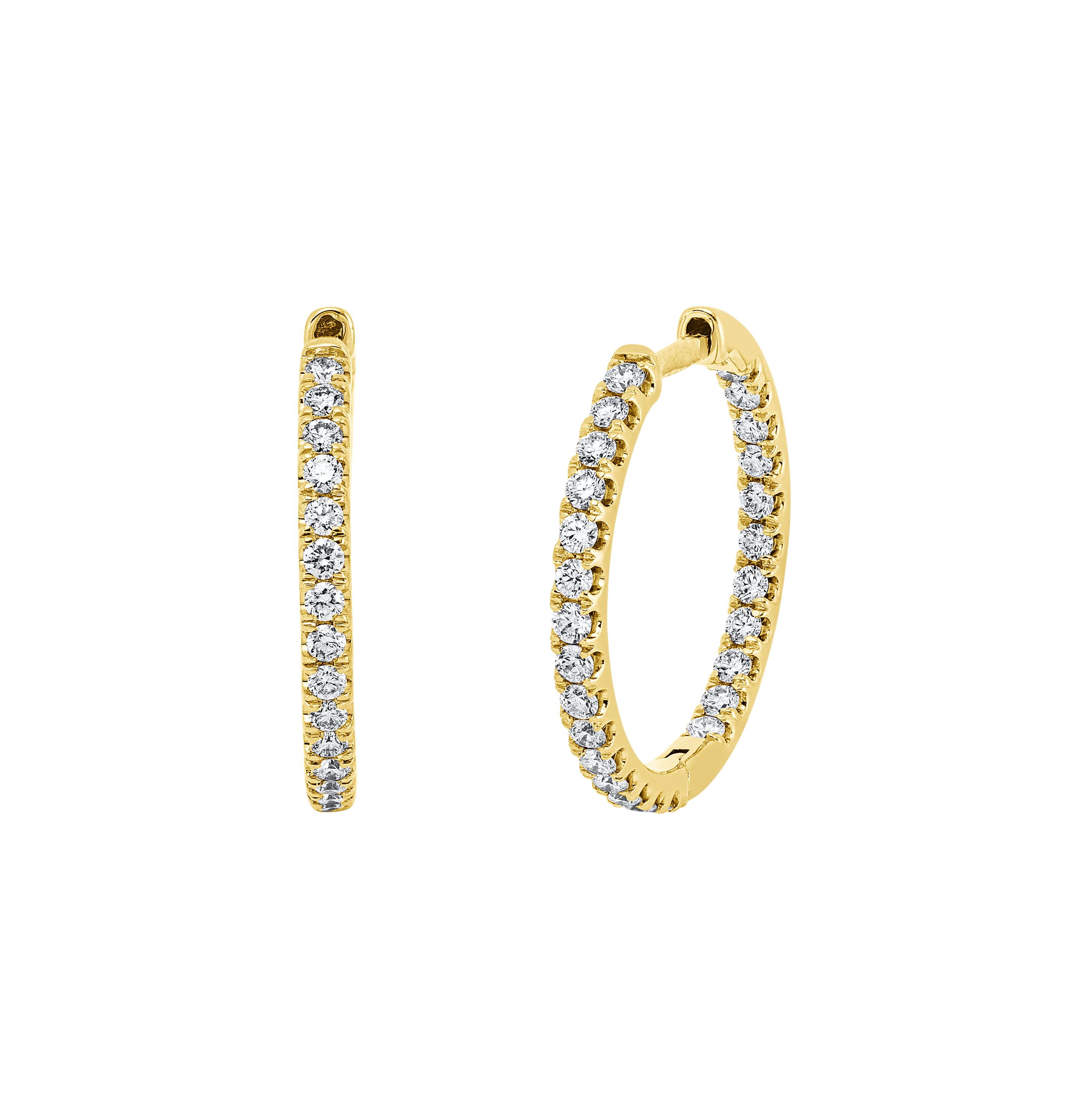 Brogle Classic Diamantcreolen