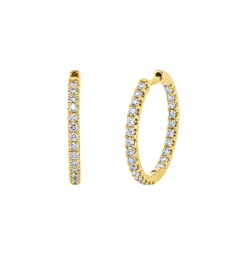 Brogle Classic Diamantcreolen