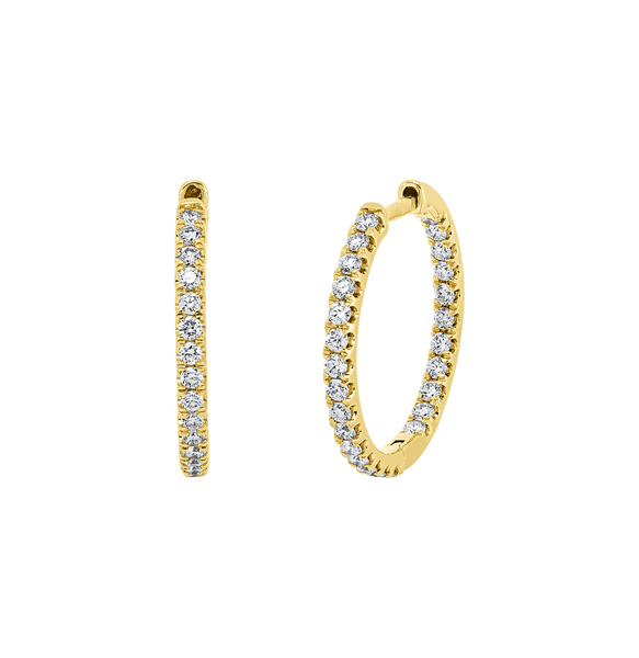 Brogle Classic Diamantcreolen