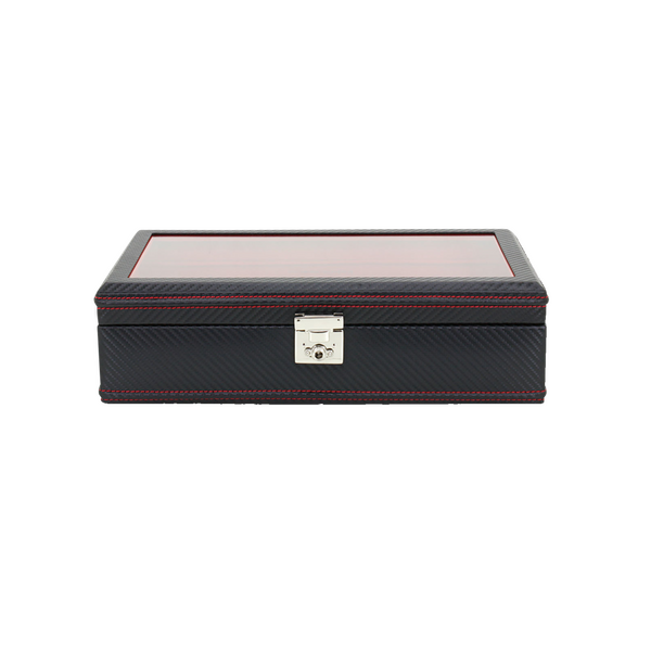 Friedrich Uhrenbox mit Sichtfenster Carbon 10 Friedrich Uhrenbox mit Sichtfenster Carbon 10