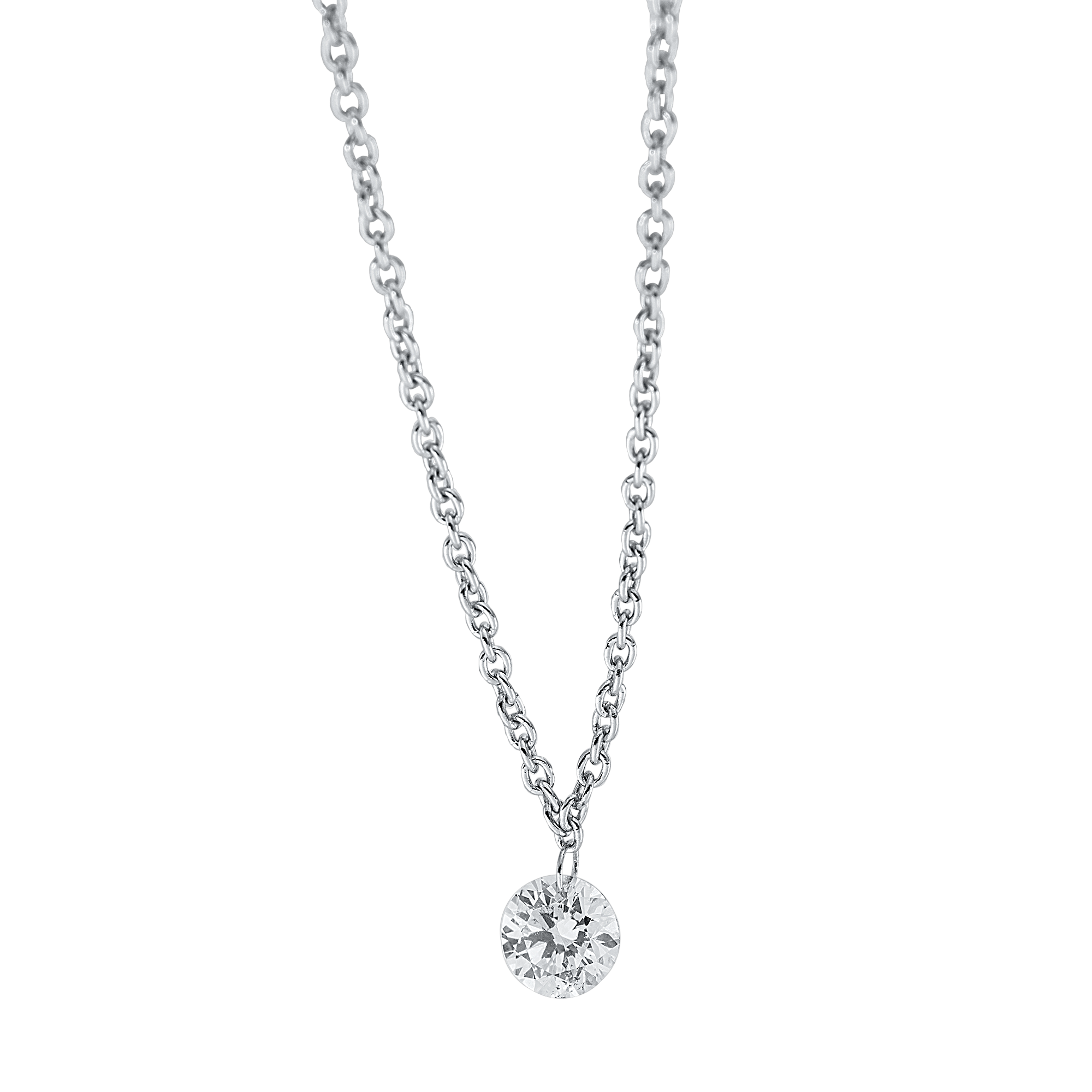 Brogle Classic Kette mit Diamantanhänger