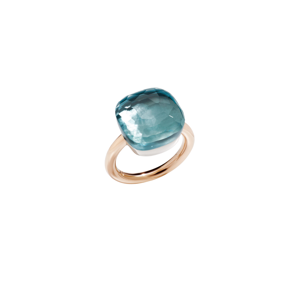 Pomellato Nudo Assoluto Blue Topaz Ring