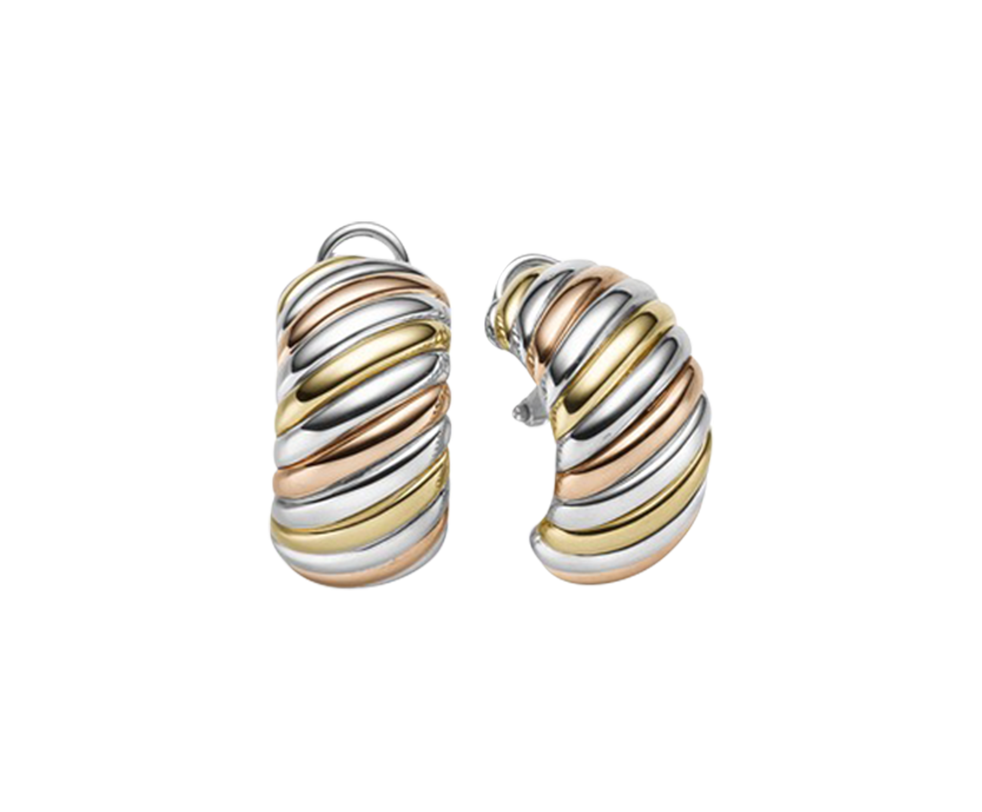 Brogle Classic Bicolor Goldohrstecker Brogle Classic Bicolor Goldohrstecker