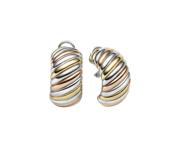 Brogle Classic Bicolor Goldohrstecker Brogle Classic Bicolor Goldohrstecker