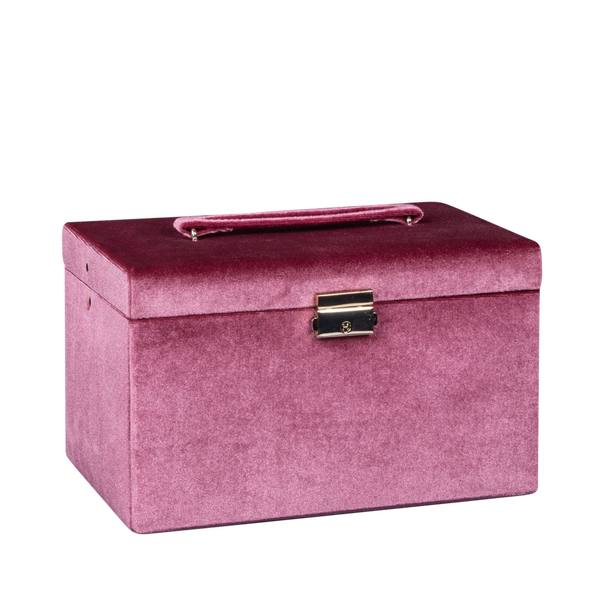 Friedrich Schmuckkoffer Chenille - Fuchsia