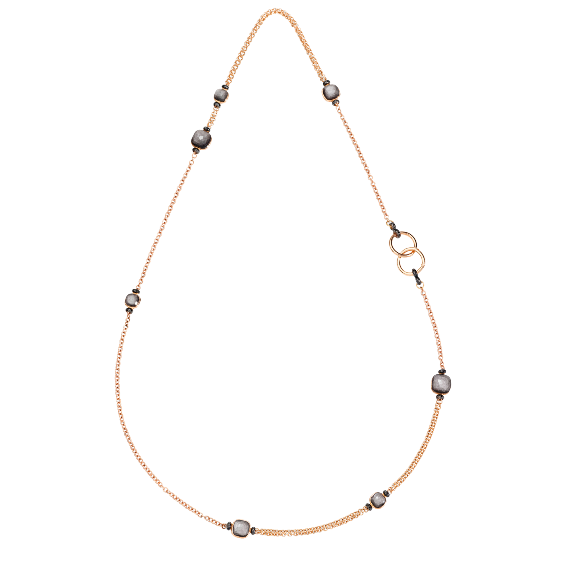 Pomellato Nudo Obsidian Necklace Pomellato Nudo Obsidian Necklace