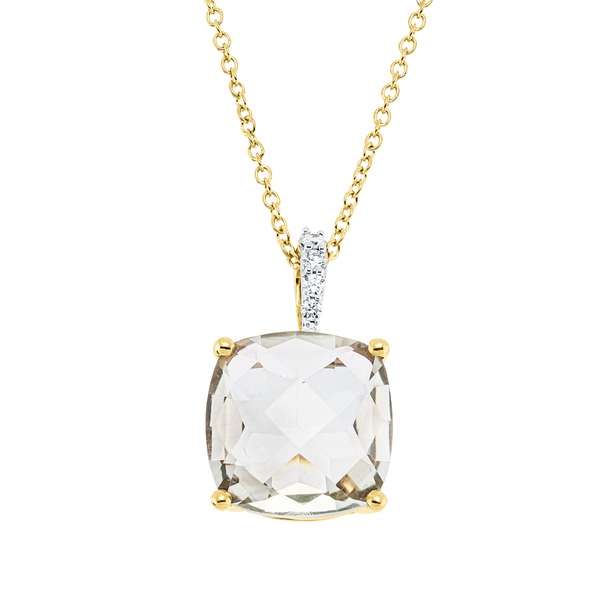 Brogle Classic necklace with amethyst pendant