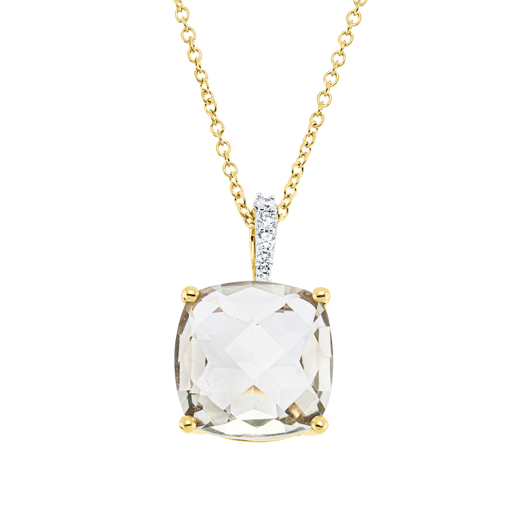 Brogle Classic necklace with amethyst pendant Brogle Classic necklace with amethyst pendant