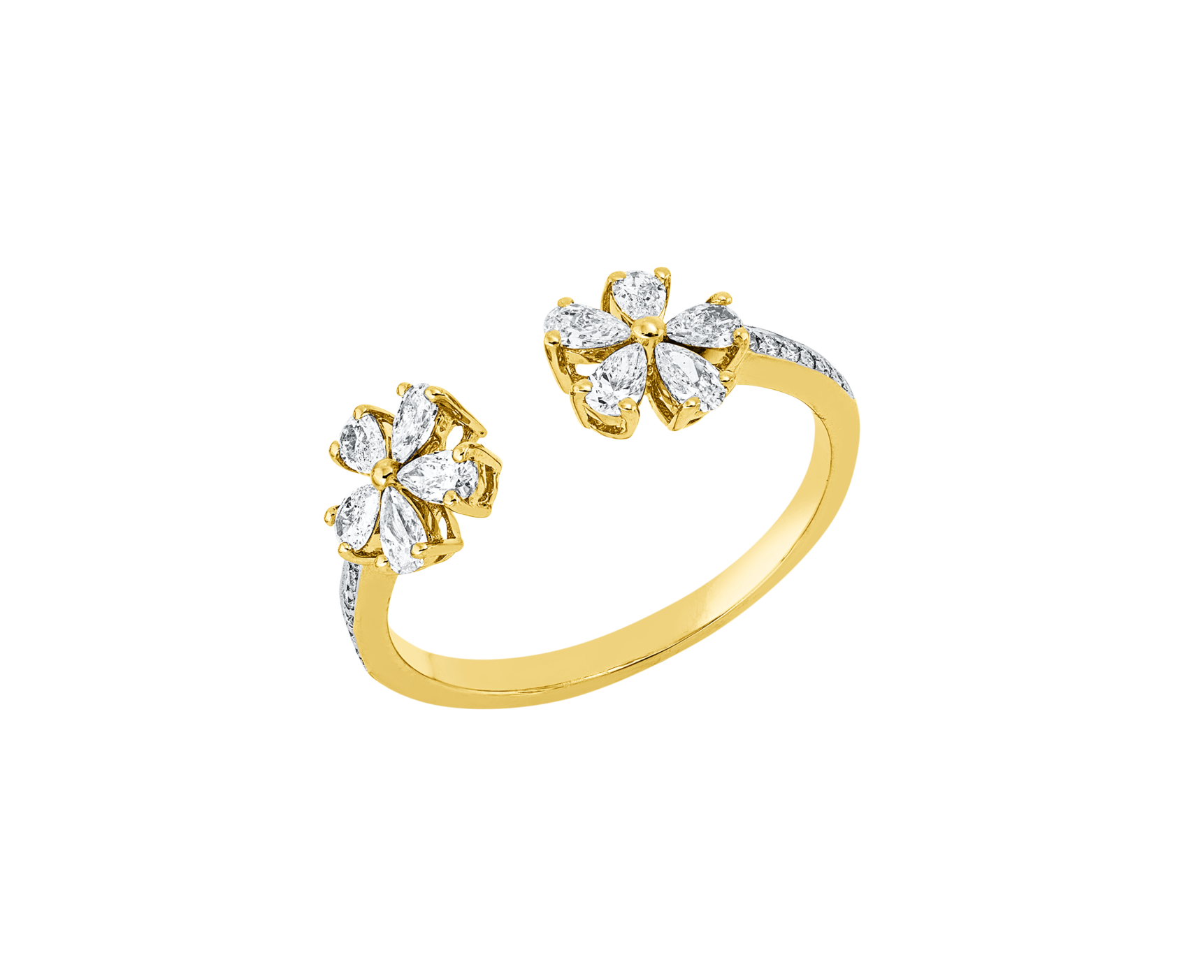 Brogle Classic Bicolor Diamond Ring Brogle Classic Bicolor Diamond Ring