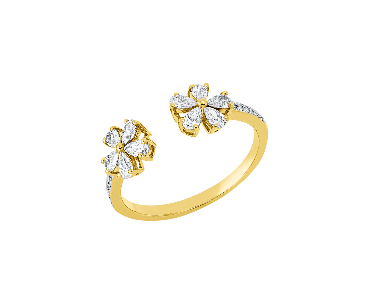 Brogle Classic Bicolor Diamond Ring Brogle Classic Bicolor Diamond Ring