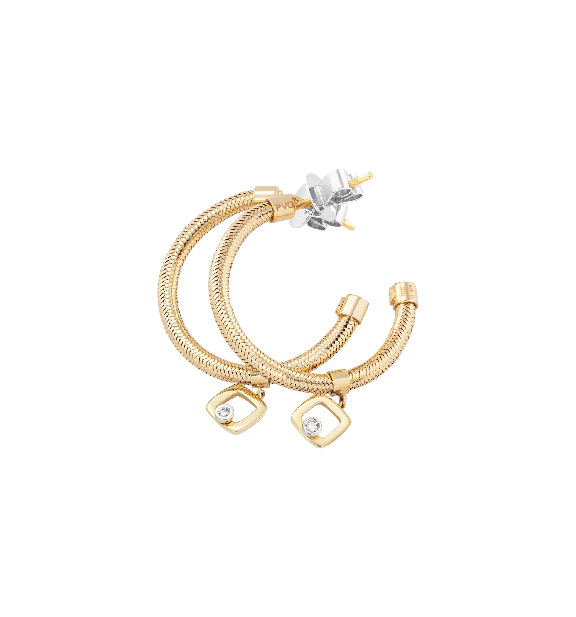 Ponte Vecchio Gioielli Nobile hoop earrings Ponte Vecchio Gioielli Nobile hoop earrings