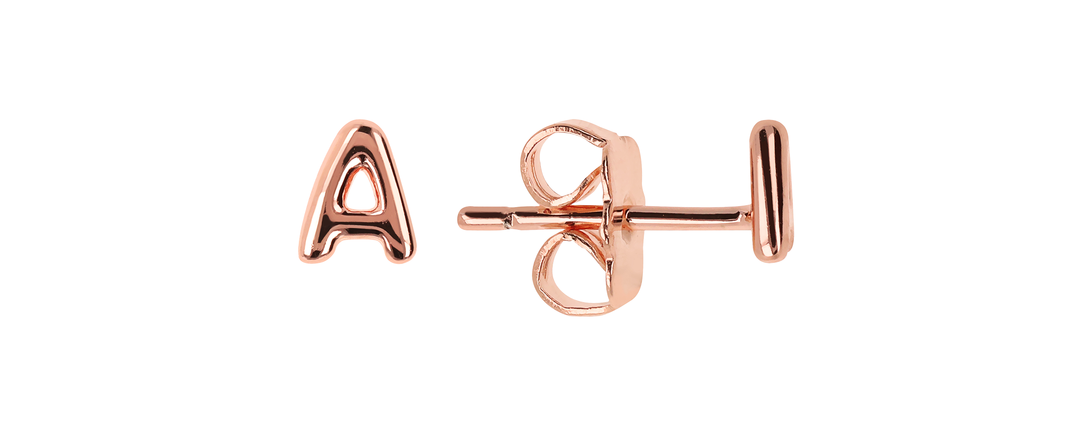 Bronzallure Purezza Buchstabe A Ohrstecker Bronzallure Purezza Buchstabe A Ohrstecker