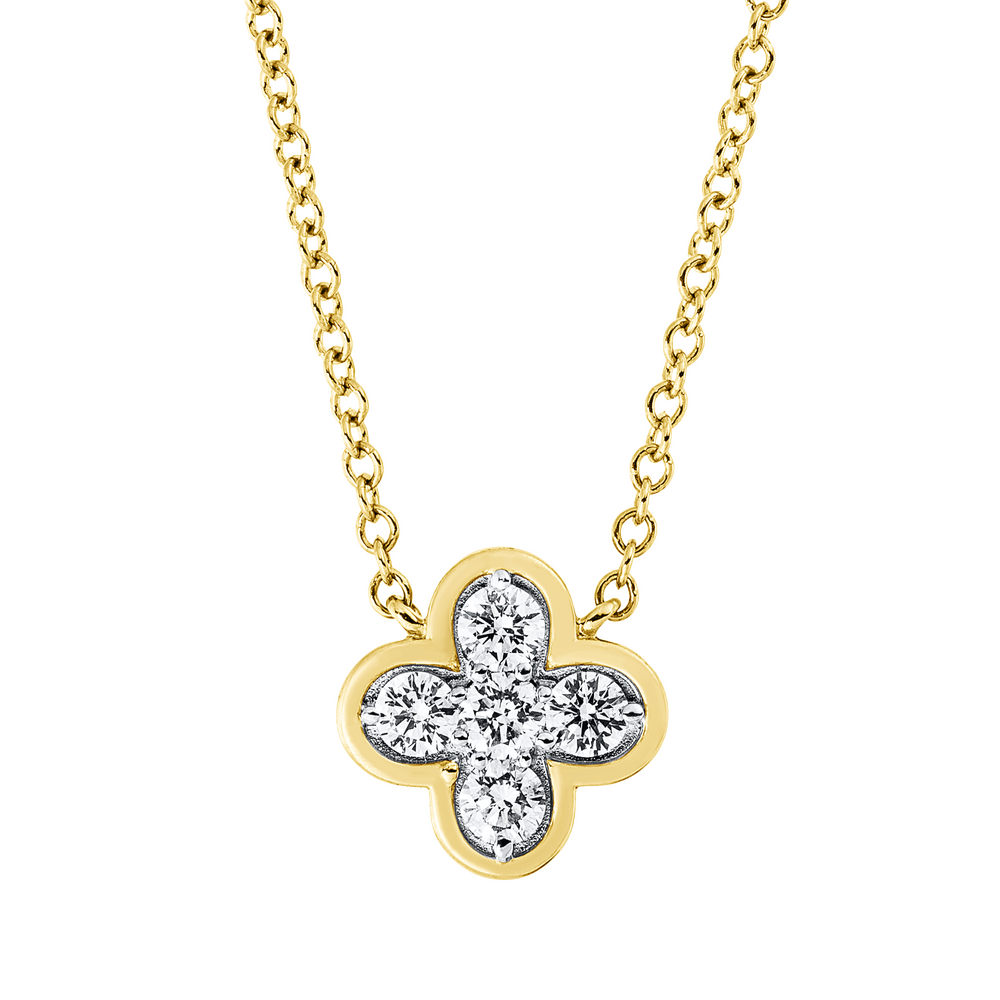 Brogle Classic necklace with diamond pendant