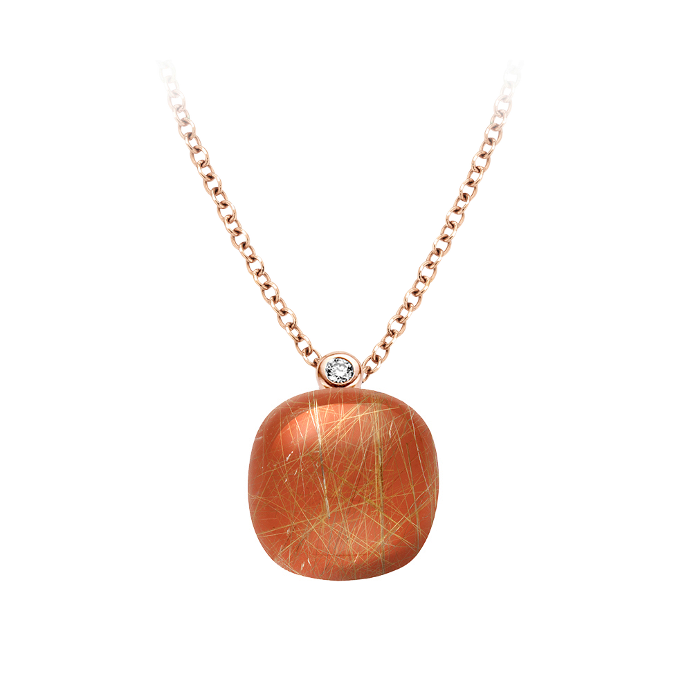 Bigli Mini Sweety Rutilquarz Halskette Bigli Mini Sweety Rutilquarz Halskette