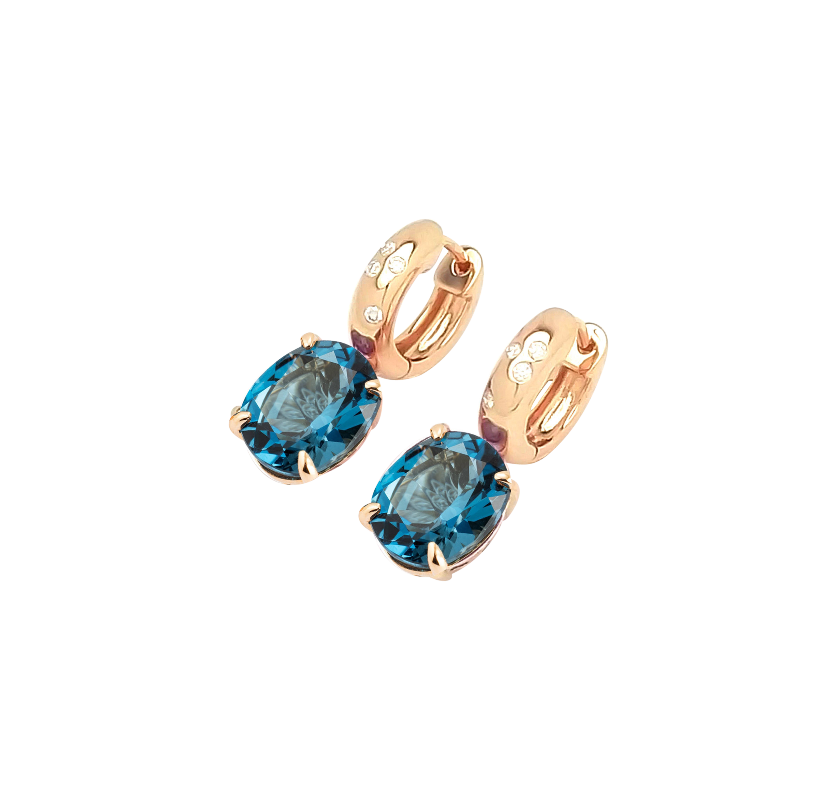 Ponte Vecchio Gioielli Iris hoop earrings Ponte Vecchio Gioielli Iris hoop earrings