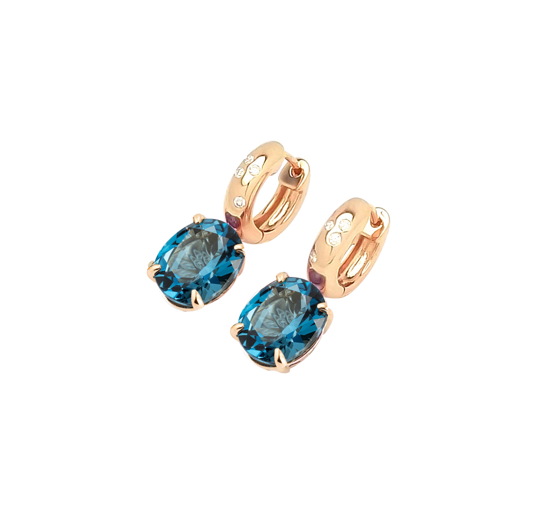 Ponte Vecchio Gioielli Iris hoop earrings Ponte Vecchio Gioielli Iris hoop earrings