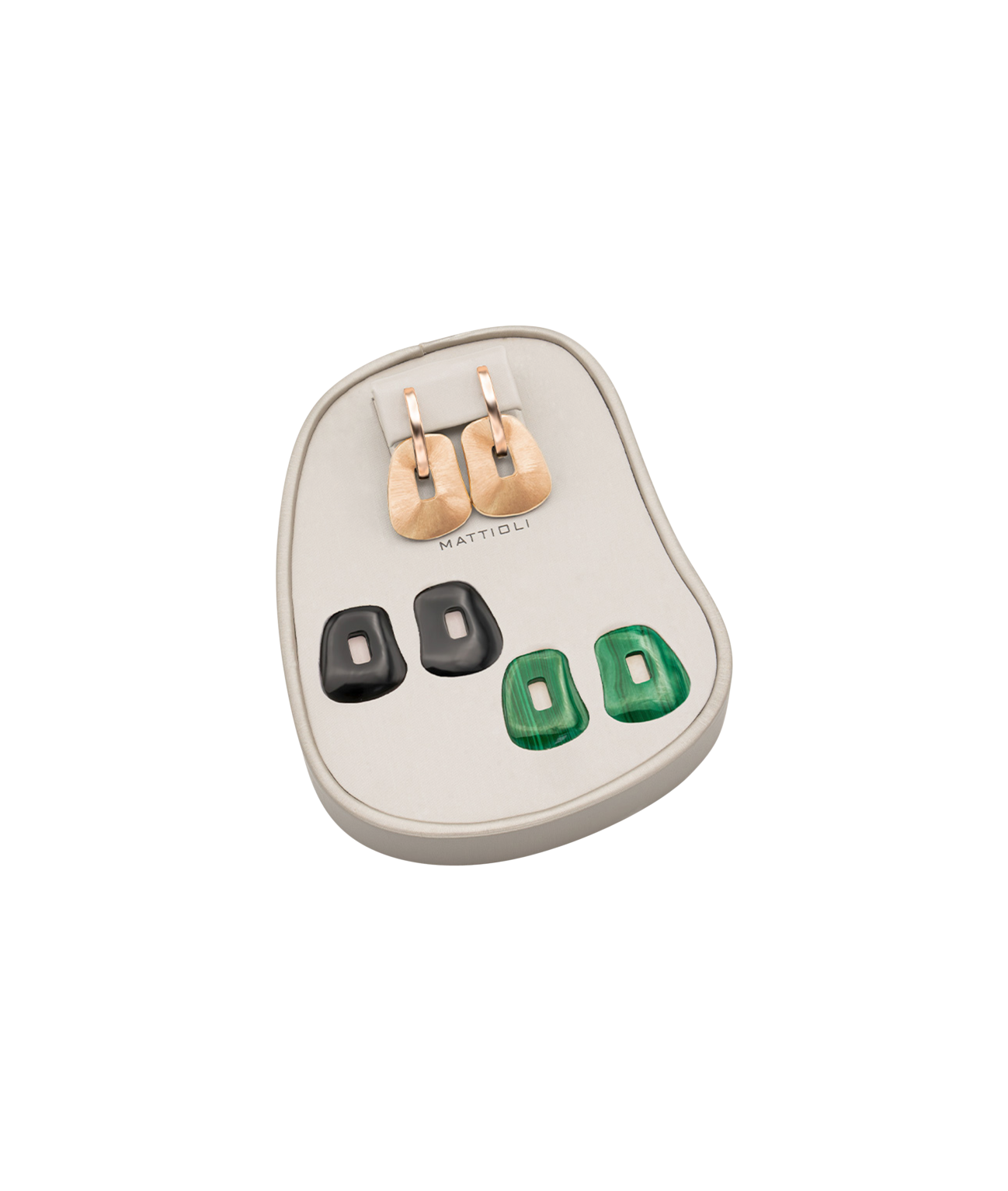 Mattioli Puzzle Ohrringbox, mittelgroß mit 3 Puzzle Paaren Mattioli Puzzle Ohrringbox, mittelgroß mit 3 Puzzle Paaren