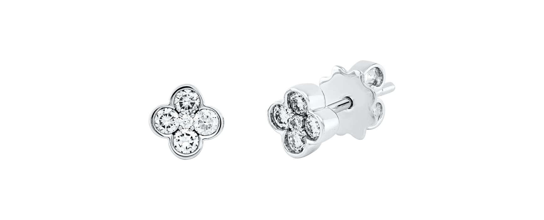 Brogle Classic diamond stud earrings
