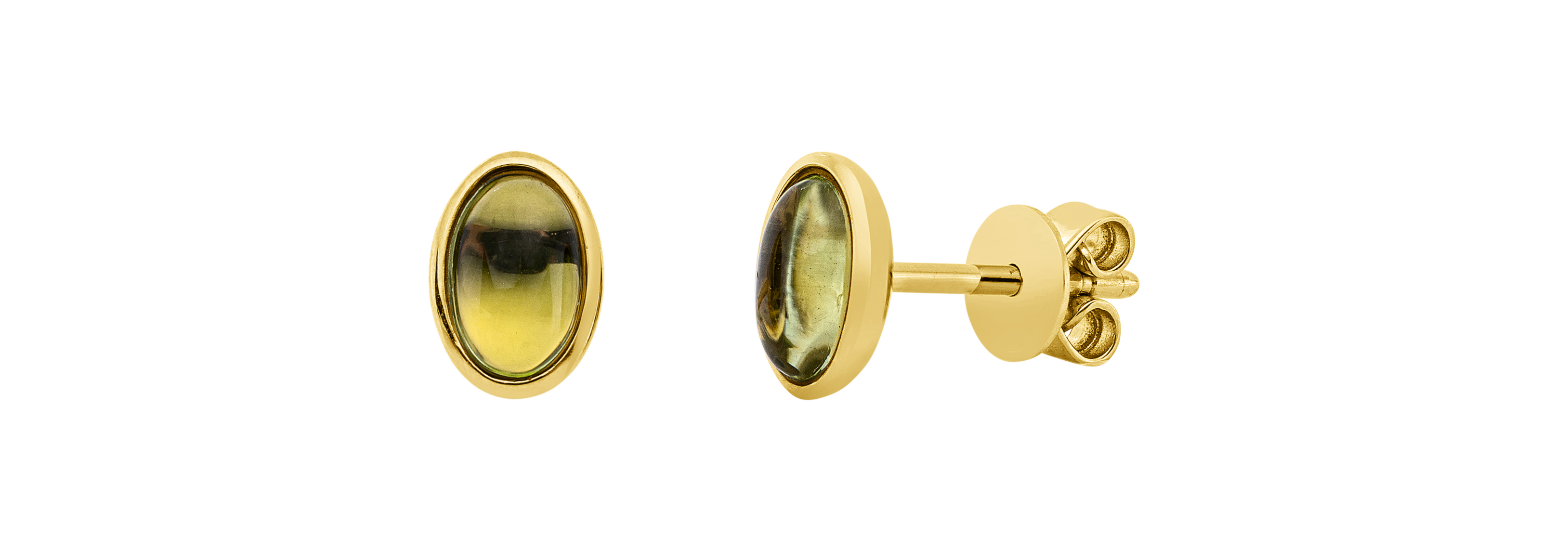 Brogle Classic peridot ear studs Brogle Classic peridot ear studs