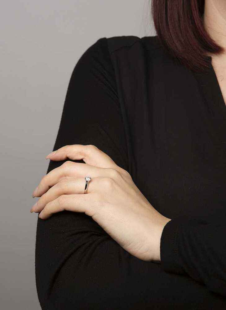 Brogle solitaire ring Sophie up to 0.5 carat